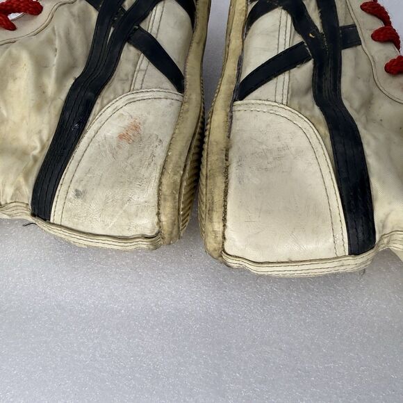 ASICS Onitsuka Tiger Wrestling Shoes Size 9.5 Rare And First ASICS Shoe VTG 70s main image 4